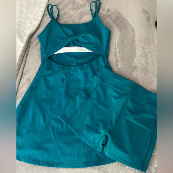 Halara Everyday Cloudful Twisted 2-Piece Active Dress - Picture 4 of 5